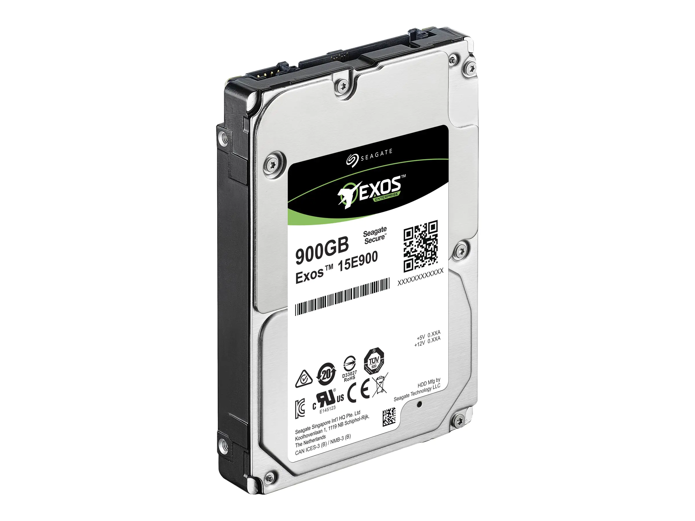 Seagate Exos 15E900 ST900MP0146 - Festplatte - 900 GB - intern - 2.5" SFF (6.4 cm SFF) - SAS 12Gb/s - 15000 rpm - Puffer: 256 MB