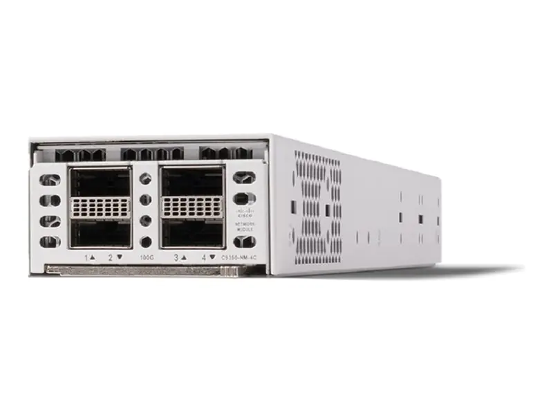 Cisco C9350-NM-4C - Erweiterungsmodul - 100 Gigabit QSFP28 / 40 Gigabit QSFP+ x 4