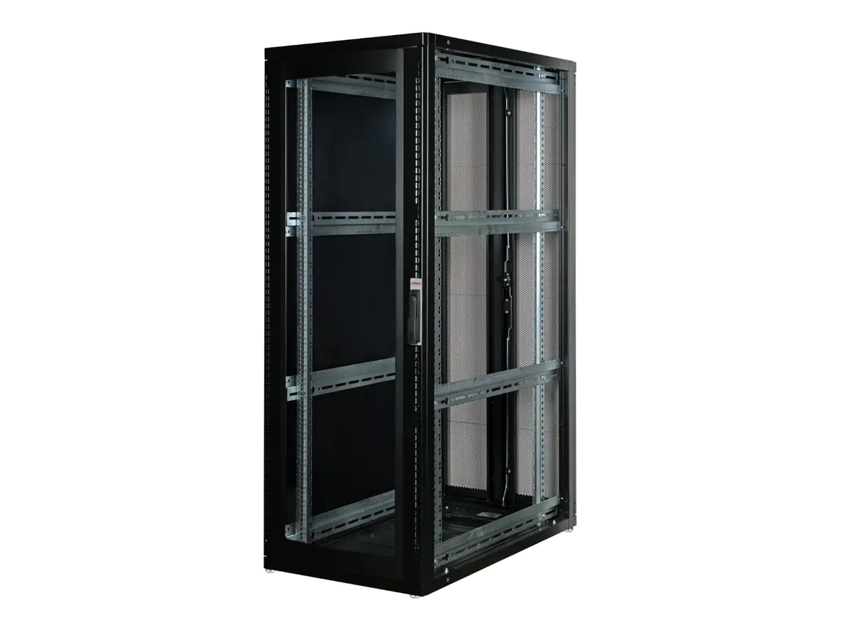 ROTRONIC-SECOMP Roline Pro - Schrank Netzwerkschrank - Jet Black, RAL 9005 - 36U - 25.4