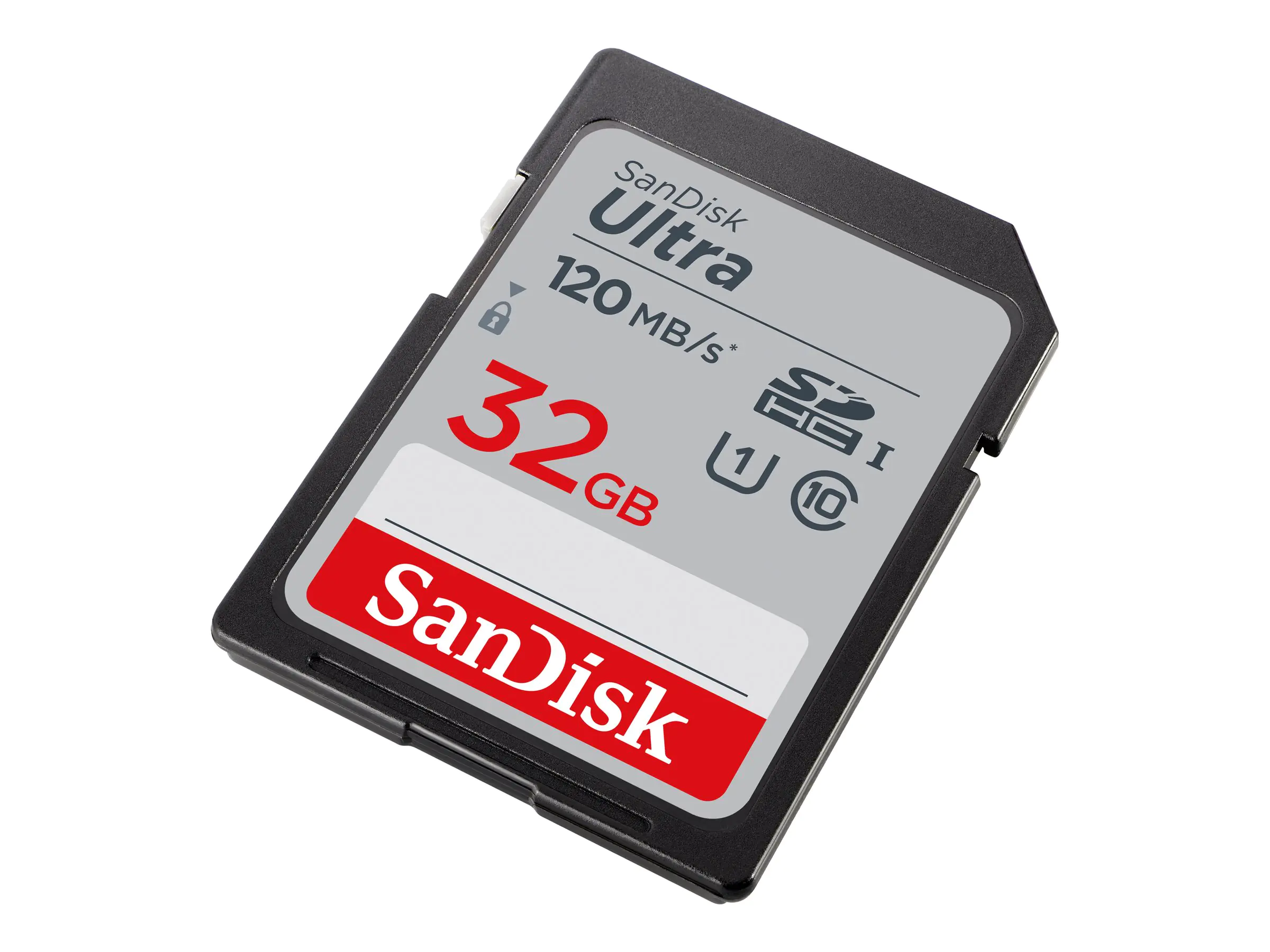 SanDisk Ultra - Flash-Speicherkarte - 32 GB - UHS-I U1 / Class10 - SDHC UHS-I