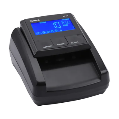 Olympia Geldscheinprüfgerät NC 375 Euro, Dollar, Pfund, TK Lira UV/Weißlicht schwarz