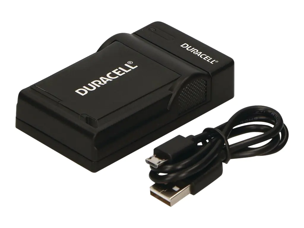 Duracell DRN5923 Replacement Nikon EN-EL12 USB Charger - Batterieladegerät - Schwarz - für Nikon Coolpix A1000, A900, AW120, AW130, P340, S9600, S9900, W300; KeyMission 170, 360