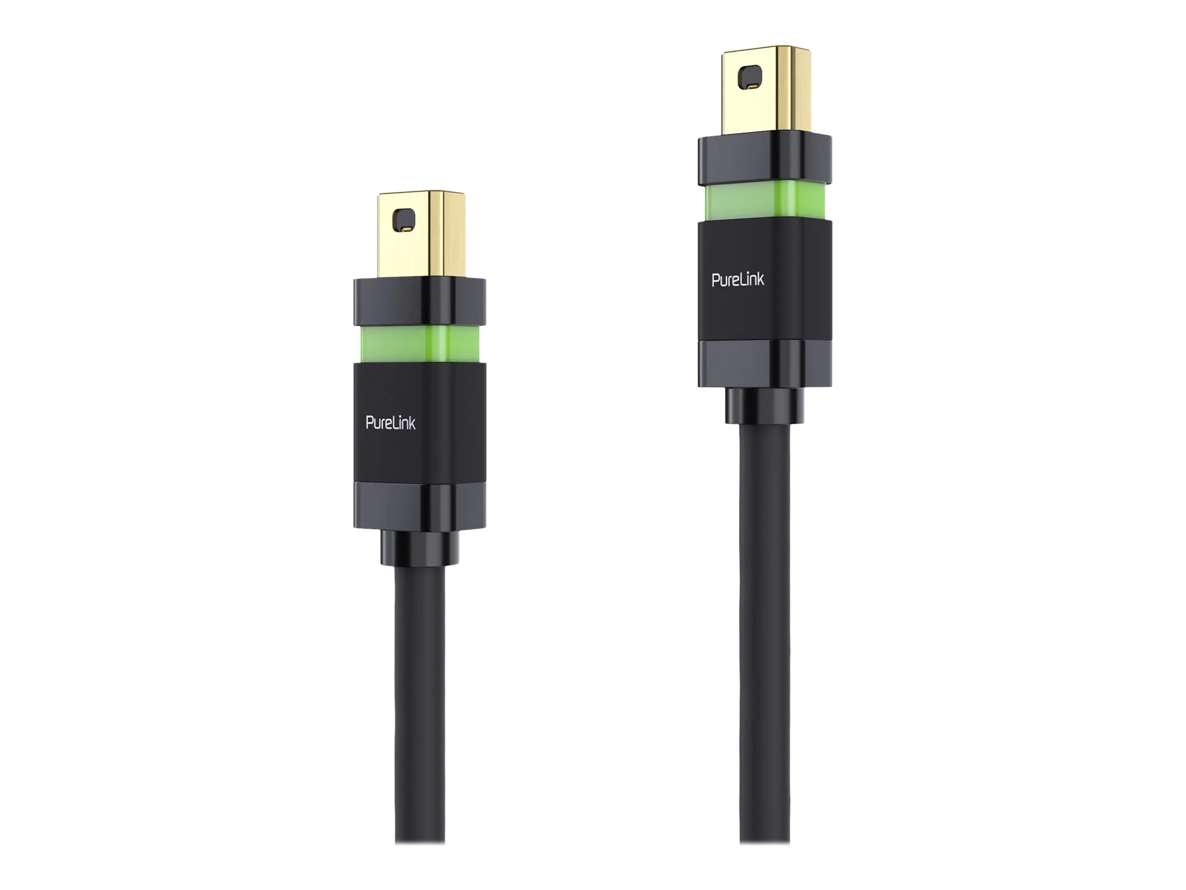 PureLink Ultimate Series ULS2200 - DisplayPort-Kabel - Mini DisplayPort (M) Verriegelung zu Mini DisplayPort (M) Verriegelung - DisplayPort 1.2 - 1.5 m - rund, unterstützt 4K 60 Hz (4096 x 2160) - Schwarz