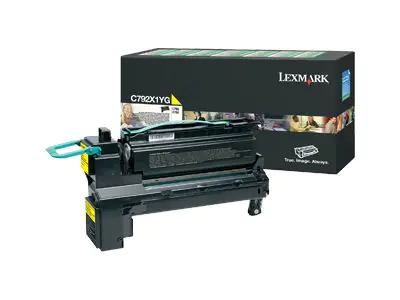 Lexmark Besonders hohe Ergiebigkeit - Gelb C792X1YG