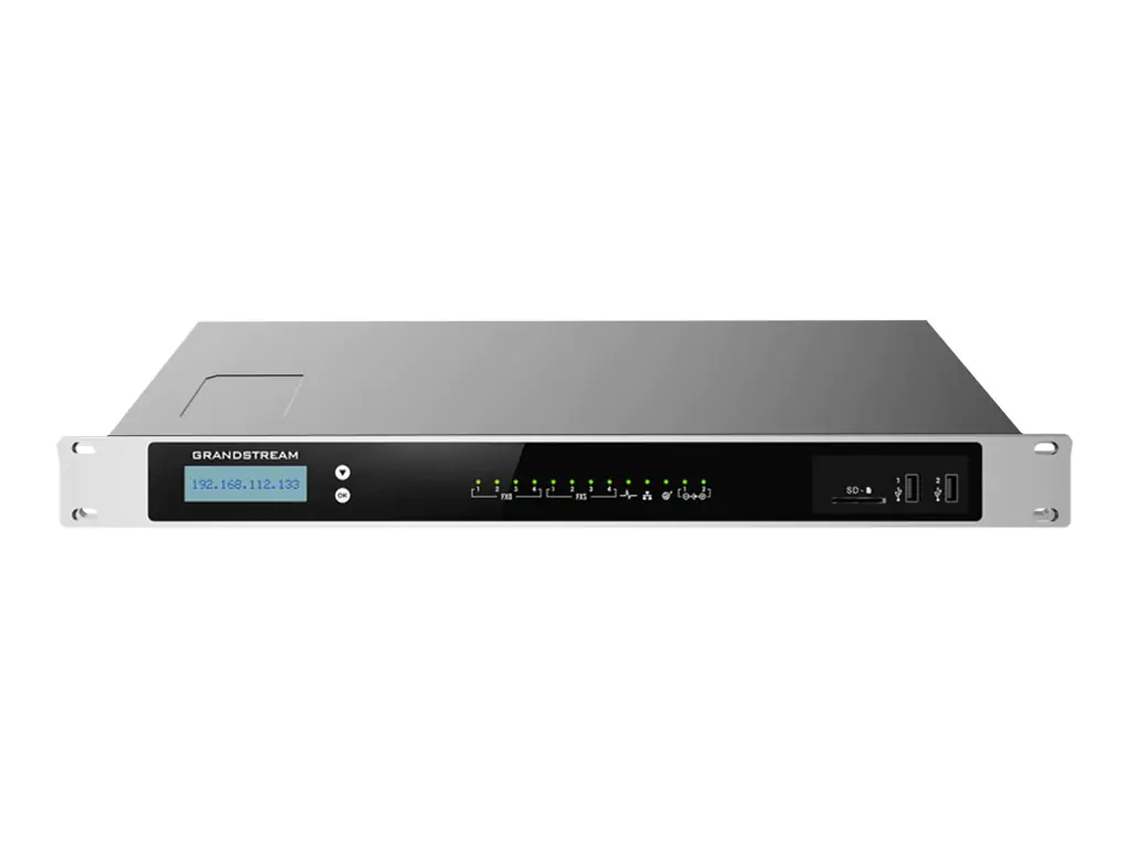 Grandstream UCM6304 - IP-PBX - in Rack montierbar - 4 FXO-Ports - 4 FXS-Ports - 3 x 10/100/1000