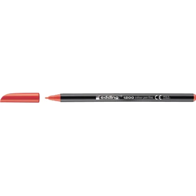edding Fasermaler 1200 colourpen 4-1200002 rot