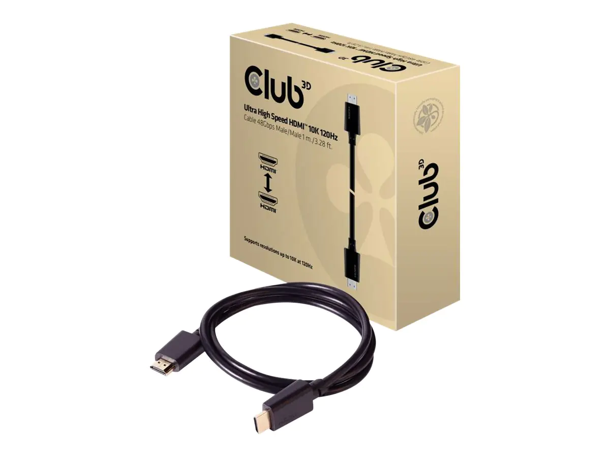 Club 3D CAC-1371 - HDMI-Kabel - HDMI männlich zu HDMI männlich - 1 m