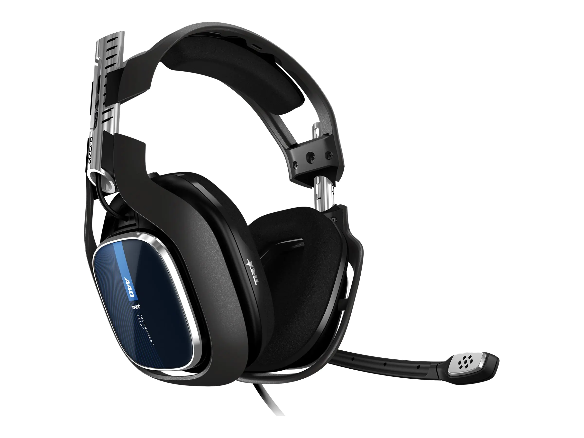 ASTRO A40 TR - For PS4 - Headset - ohrumschließend - kabelgebunden - 3,5 mm Stecker - Schwarz, Blau