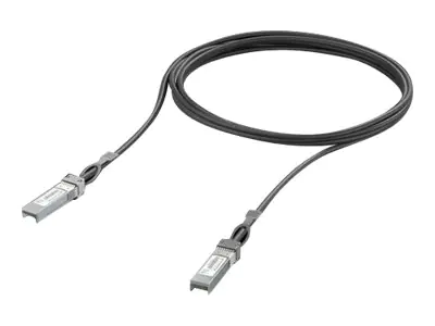 Ubiquiti - 25GBase Direktanschlusskabel - SFP+ zu SFP+ - 3 m - 5.2 mm - passiv - Schwarz