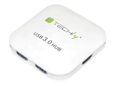 TECHly - Hub - 4 x SuperSpeed USB 3.0 - Desktop