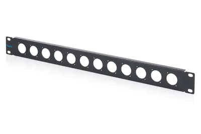 DIGITUS 1HE Rackblende für 12 x D-Type Module DN-97696