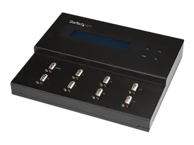 StarTech 1:7 Standalone USB Duplizierer und Löscher - für USB Sticks - USB Kopierer - USB Laufwerksduplizierer - USB-Disk-Duplikator - 7 Schächte