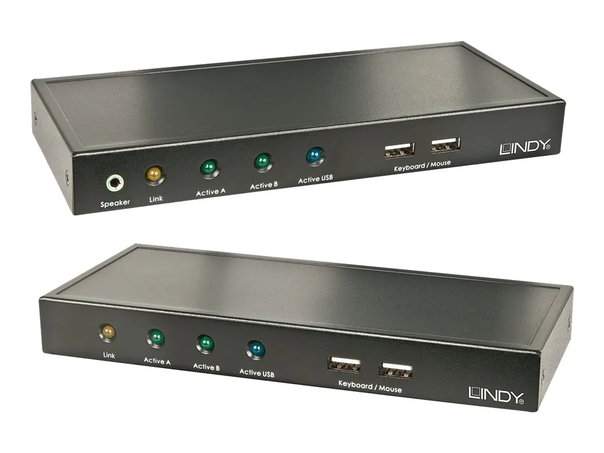 Lindy CAT5 KVM Extender with Dual VGA, USB &