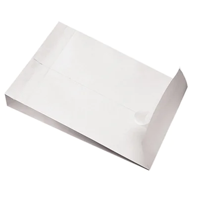 Soennecken Faltentasche DIN C4 229 x 324 mm (B x H) mit Fenster 125g/m² mit Haftklebung weiß 100 St./Pack.