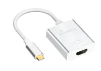 MediaRange USB Type-C 3.1 auf HDMI converter silver - Digital/Daten