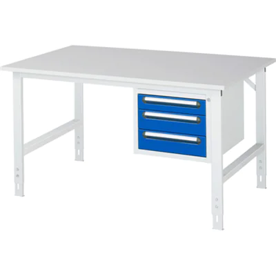 RAU Arbeitstisch Tom 1.500 x 760-1.080 x 1.000 mm (B x H x T)