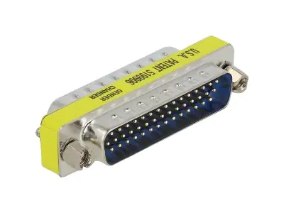 Delock - Serieller Gender Changer - DB-44 (M) zu DB-44 (M) - Daumenschrauben