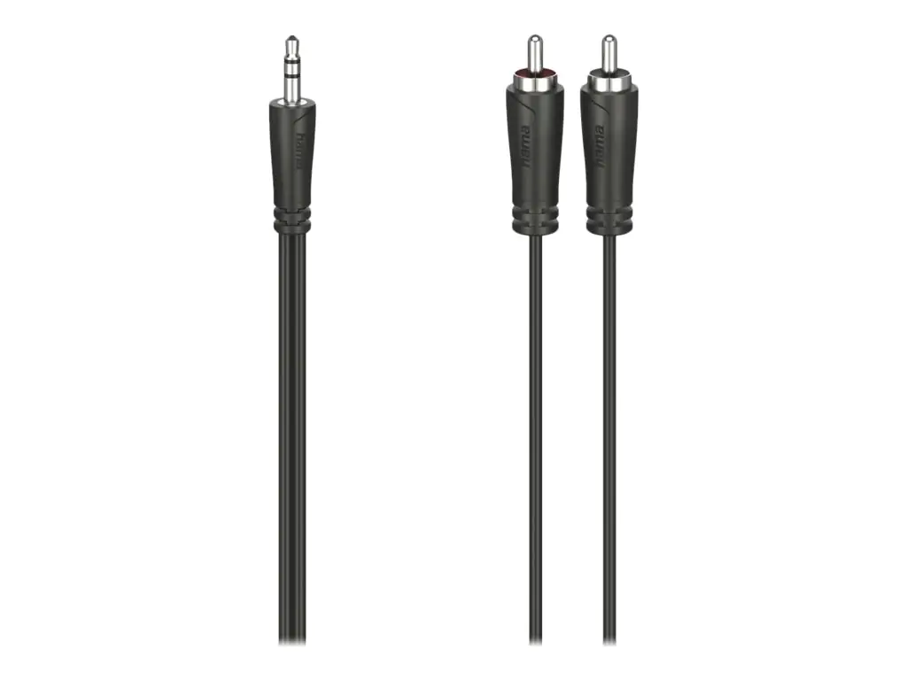 Hama Audiokabel - mini-phone stereo 3.5 mm männlich zu RCA männlich