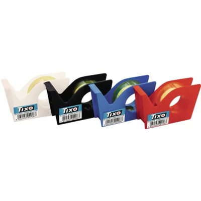 TIXO Handabroller nachfüllbar inkl. 1 Klebefilm TIXO® 15 mm x 33 m (B x L) ohne Lösungsmittel farbig sortiert (freie Farbauswahl nicht möglich)