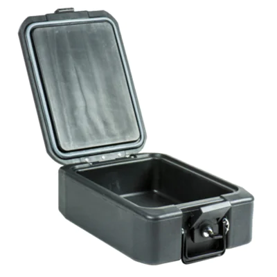 BURG-WÄCHTER Feuerschutzkassette FireProtect FP 22 K DIN A4 Zylinderschloss Kunststoff schwarz