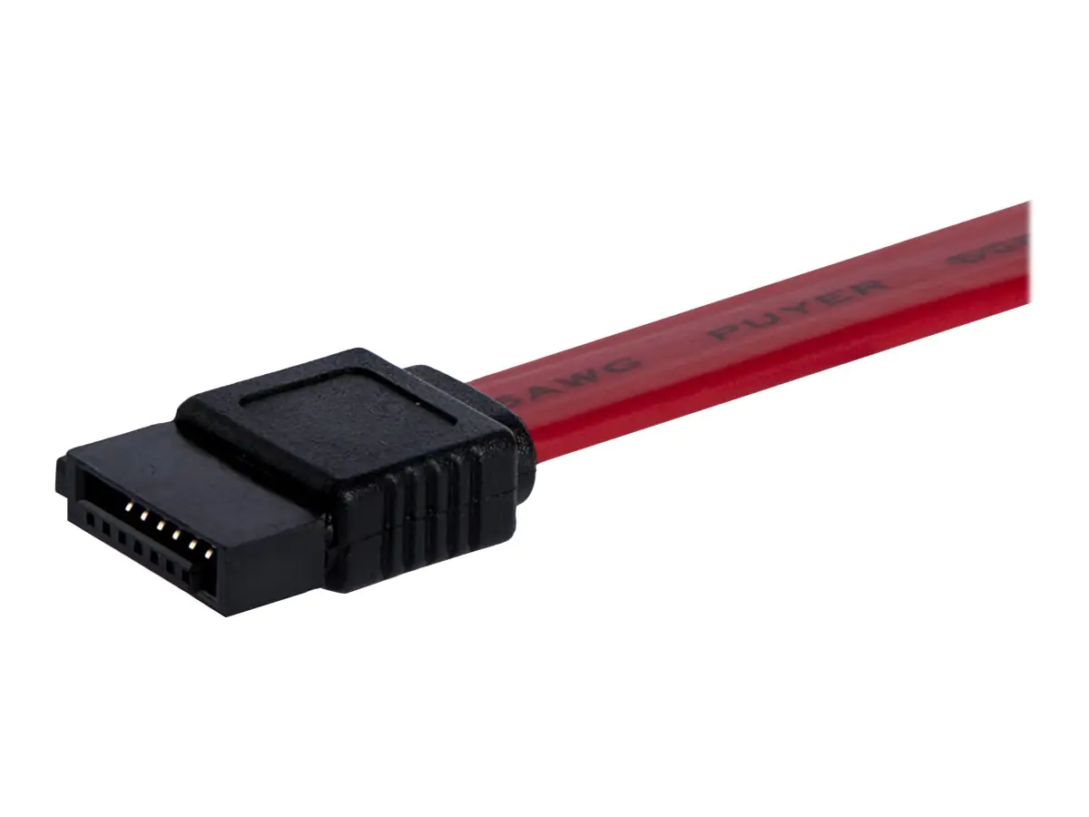 StarTech 30 cm SATA Serielles ATA-Kabel - S-ATA Anschlusskabel - Bu/Bu - SATA-Kabel - Serial ATA 150/300 - SATA (W) zu SATA (W) - 30.5 cm - Rot - für P/N: 10P6G-PCIE-SATA-CARD, 2P6G-PCIE-SATA-CARD, 4P6G-PCIE-SATA-CARD, 6P6G-PCIE-SATA-CARD
