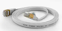 WANTEC 7010 - 7 m - Cat6a - F/FTP (FFTP) - RJ-45 - RJ-45 - Weiß