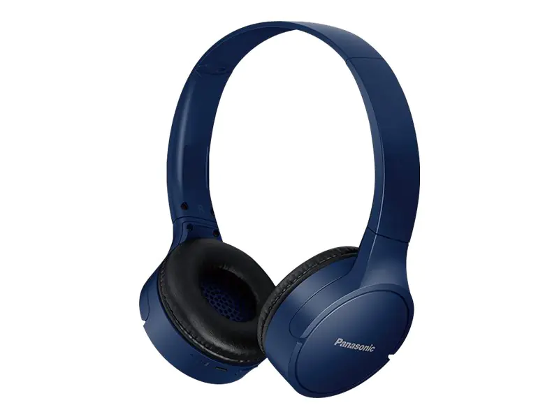 Panasonic RB-HF420BE - Kopfhörer mit Mikrofon - On-Ear - Bluetooth - kabellos - Blau