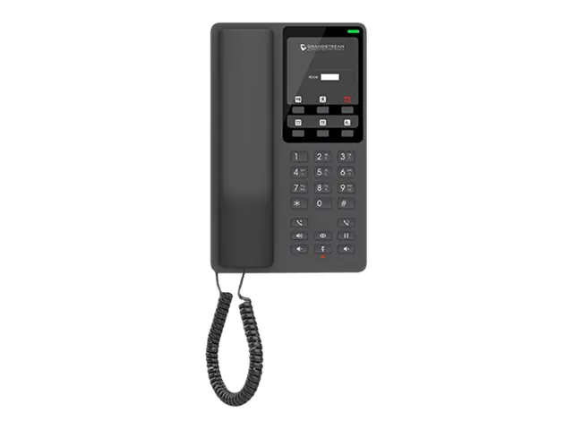 Grandstream GHP Series GHP621 - VoIP-Telefon - dreiweg Anruffunktion - SIP - 2 Leitungen - Schwarz