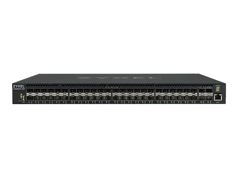 Zyxel XGS4600-52F - Switch - L3 - managed - 48 x Gigabit SFP + 4 x 10 Gigabit SFP+ - an Rack montierbar