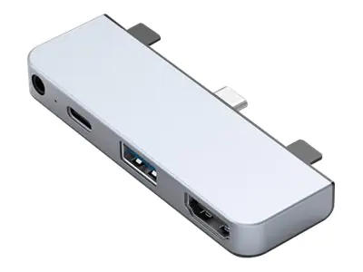 HyperDrive 4-in-1 Hub - Dockingstation - USB-C - HDMI - für Apple 10.9-inch iPad Air; 11-inch iPad Pro; 12.9-inch iPad Pro; iPad mini (6. Generation)