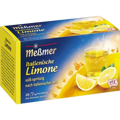 Meßmer Tee Italienische Limone 105690 20 St./Pack.