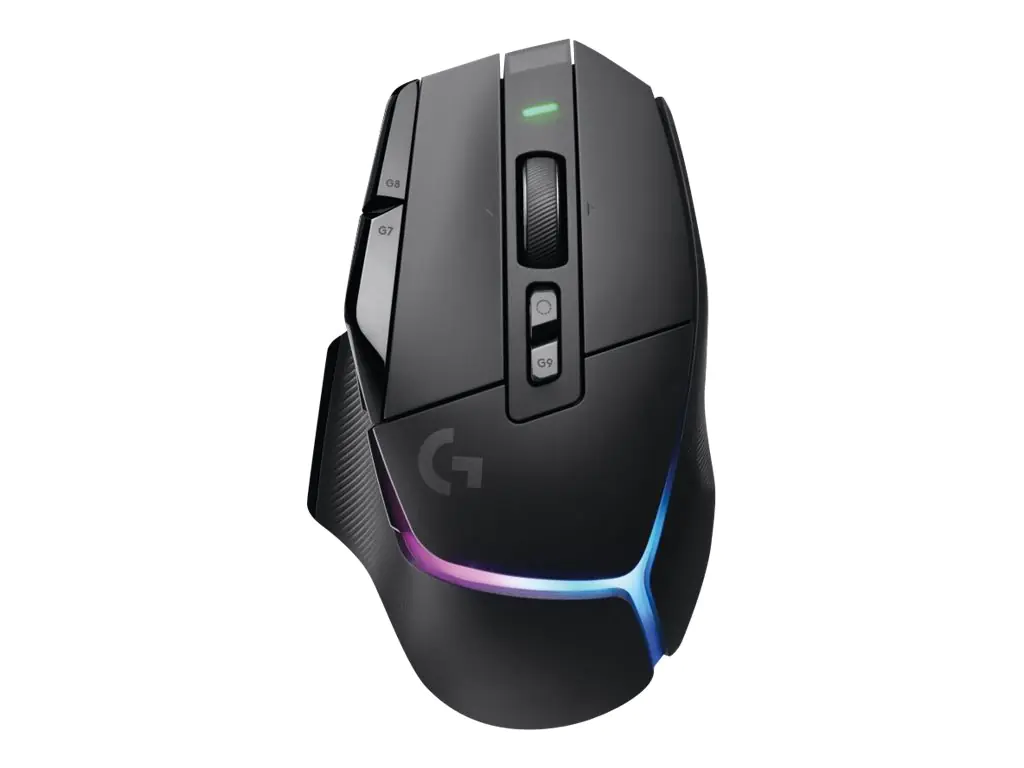 Logitech G G502 X PLUS - Maus - optisch - 11 Tasten - kabellos - 2.4 GHz - USB Logitech LIGHTSPEED Empfänger - Schwarz