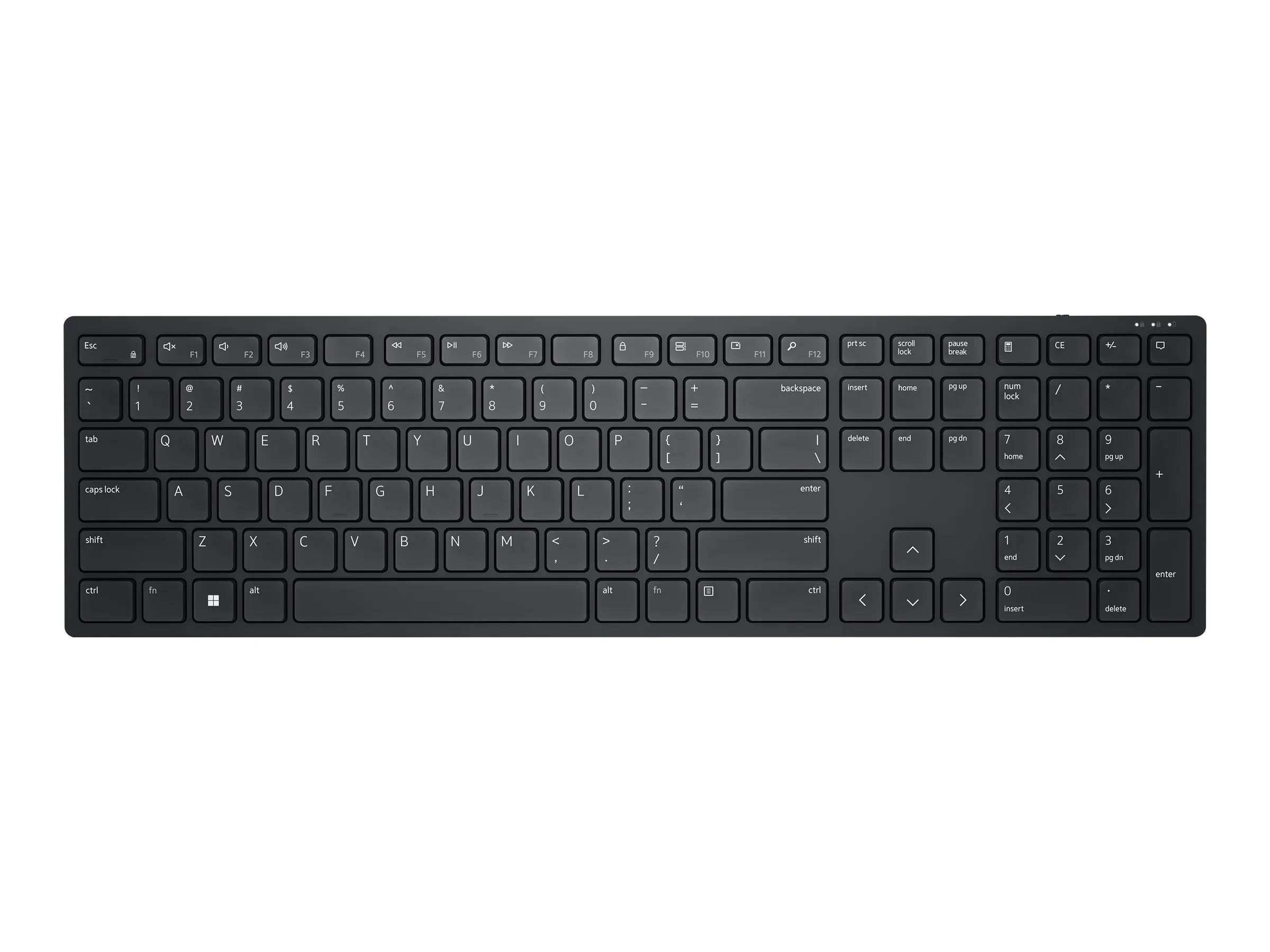 Dell KB500 - Tastatur - kabellos - 2.4 GHz - QWERTZ - Deutsch - Schwarz - mit 3 Jahre Erweiterter Austausch-Service am nächsten Arbeitstag