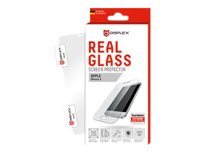 DISPLEX Real Glass - Bildschirmschutz für Handy - Glas - kristallklar - für Apple iPhone 11
