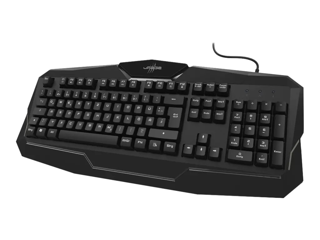 Hama uRage Exodus 100 - Tastatur - gaming - USB - QWERTZ - Deutsch - Schwarz