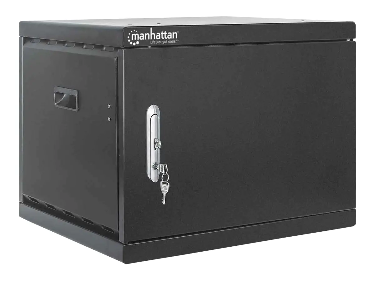 Manhattan Charging Cabinet via USB-C x16 Devices, Desktop (& Wall Mountable)