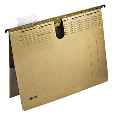 Leitz Hängehefter ALPHA® DIN A4 250g/m² Natronkarton, recycelt naturbraun 25 St./Pack.