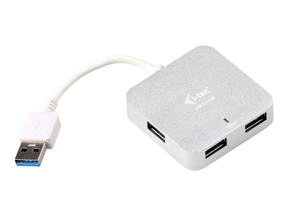 i-tec USB 3.0 Metal Passive HUB - Hub - 4 x SuperSpeed U3HUBMETAL402