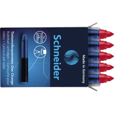 Schneider Tintenrollermine One Change 185402 0,6mm rt 5 St./Pack.