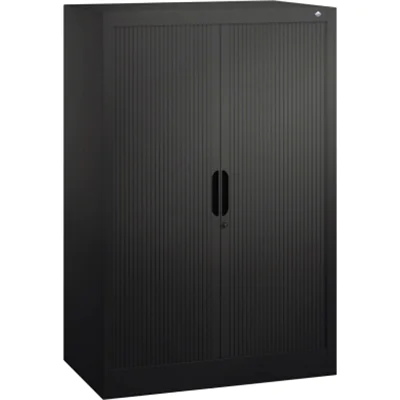 C P Omnispace Rollladenschrank schwarzgrau 2 Fachböden 80.0 x 42.0 123.0 323100S10069
