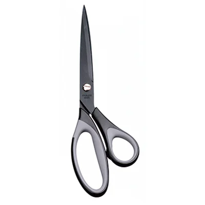 Jakob Maul GmbH MAUL 7690890, Gerader Schnitt, Einzelbild, Schwarz, Grau, Edelstahl, Gummi, Semi-Offset-Griff