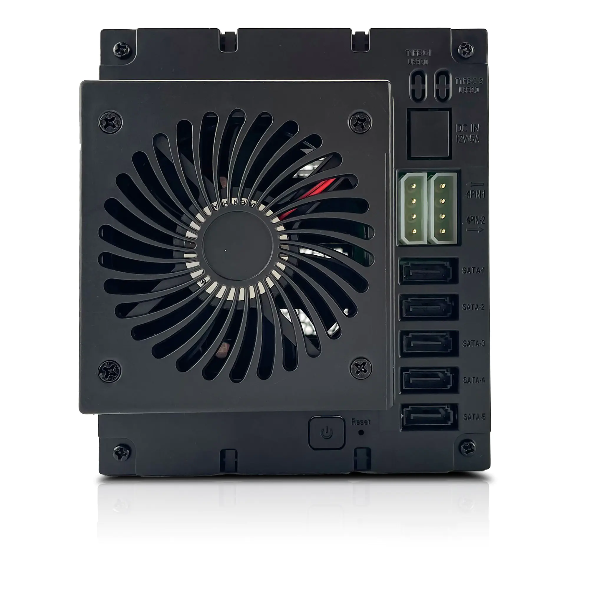 Fantec WR-C3151-6G - Gehäuse für Speicherlaufwerke - 2,5" / 3,5" gemeinsam genutzt (6,4 cm/8,9 cm gemeinsam genutzt) - Schwarz