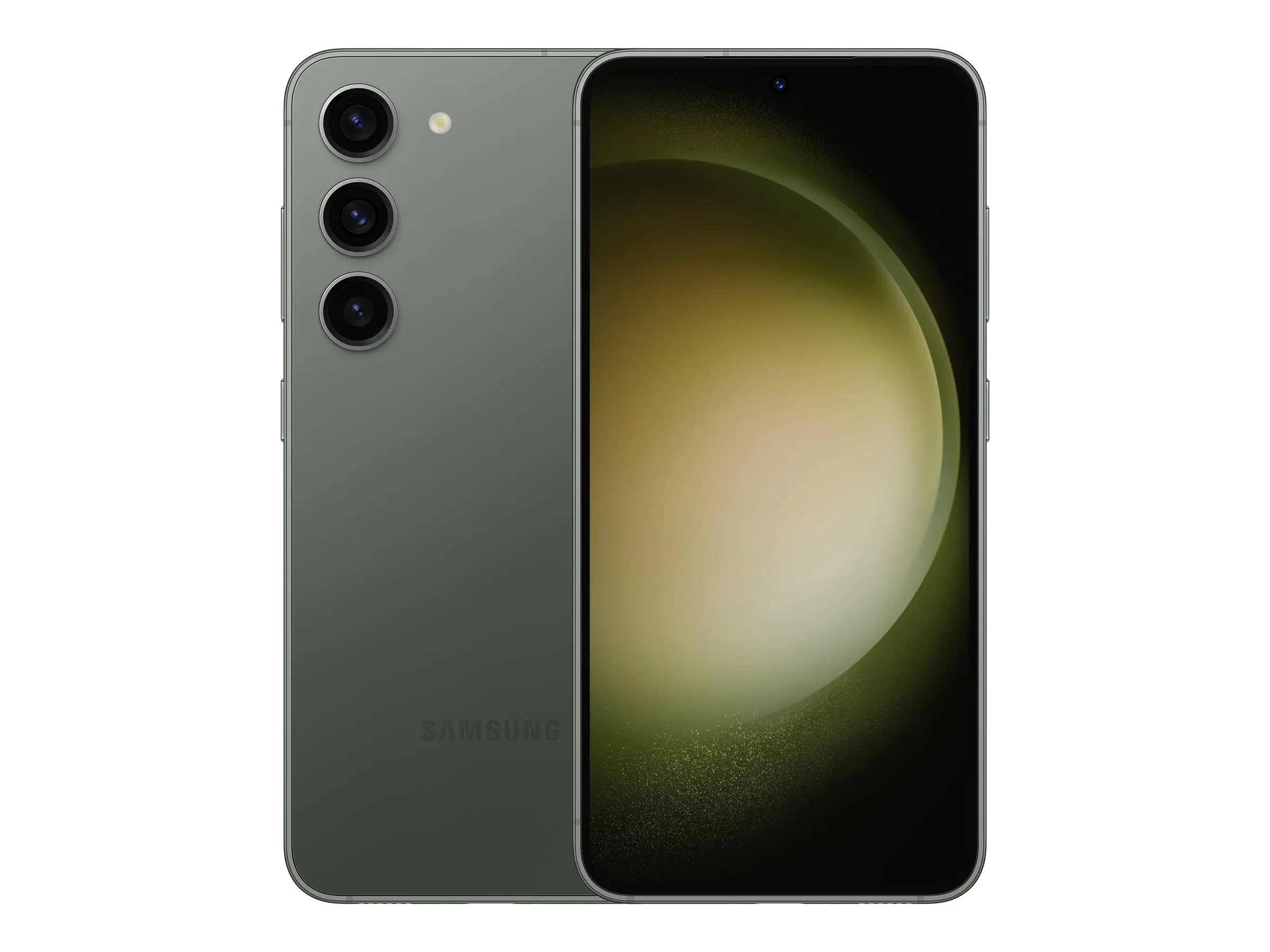 Samsung Galaxy S23 - 5G Smartphone - Dual-SIM - RAM 8 GB / Interner Speicher 128 GB - OLED-Display - 6.1" - 2340 x 1080 Pixel (120 Hz) - Triple-Kamera 50 MP, 12 MP, 10 MP - front camera 12 MP - grün