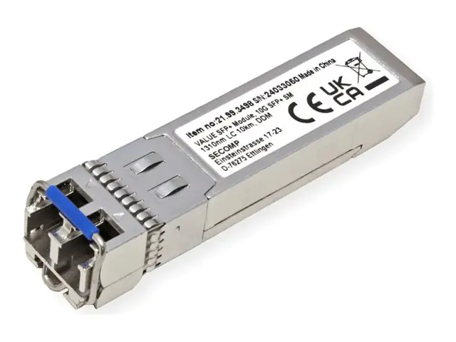 VALUE Generisches SFP+, LC, 10G SingleMode 10km DDM 21.99.3498