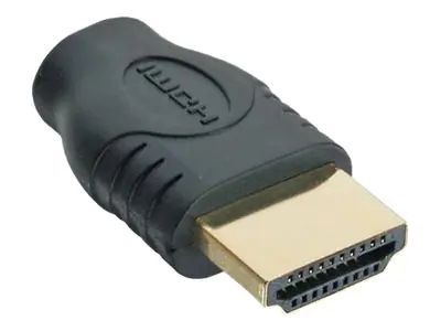 InLine - HDMI-Adapter - HDMI männlich zu 19 pin micro HDMI Type D weiblich