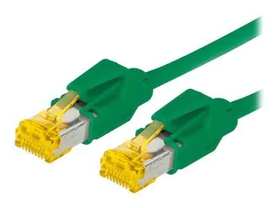 exertis Connect - Patch-Kabel - RJ-45 (M) zu RJ-45 (M) - 3 m - SFTP - CAT 6a - halogenfrei - grün