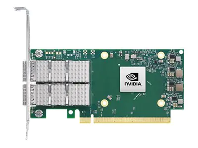 NVIDIA ConnectX-6 Dx - Netzwerkadapter - PCIe 4.0 x16 - 100 Gigabit QSFP56 x 2
