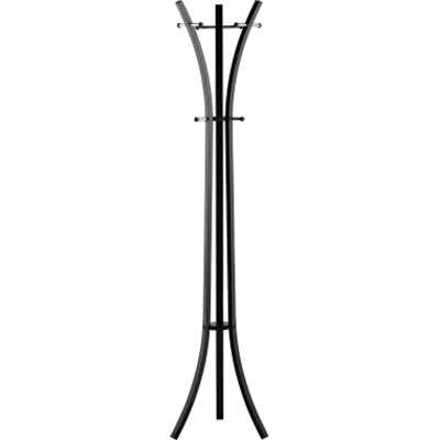 ALCO ALBERT Standgarderobe 2873-11 9 Kleiderhaken Metall matt sw U728731