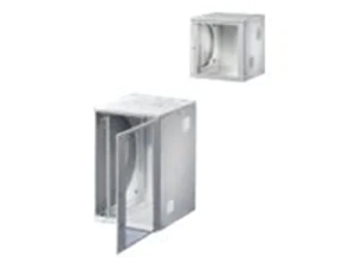 Rittal FlatBox - Gehäuse - geeignet für Wandmontage - RAL 7035 - 9U - 48.3 cm (19")