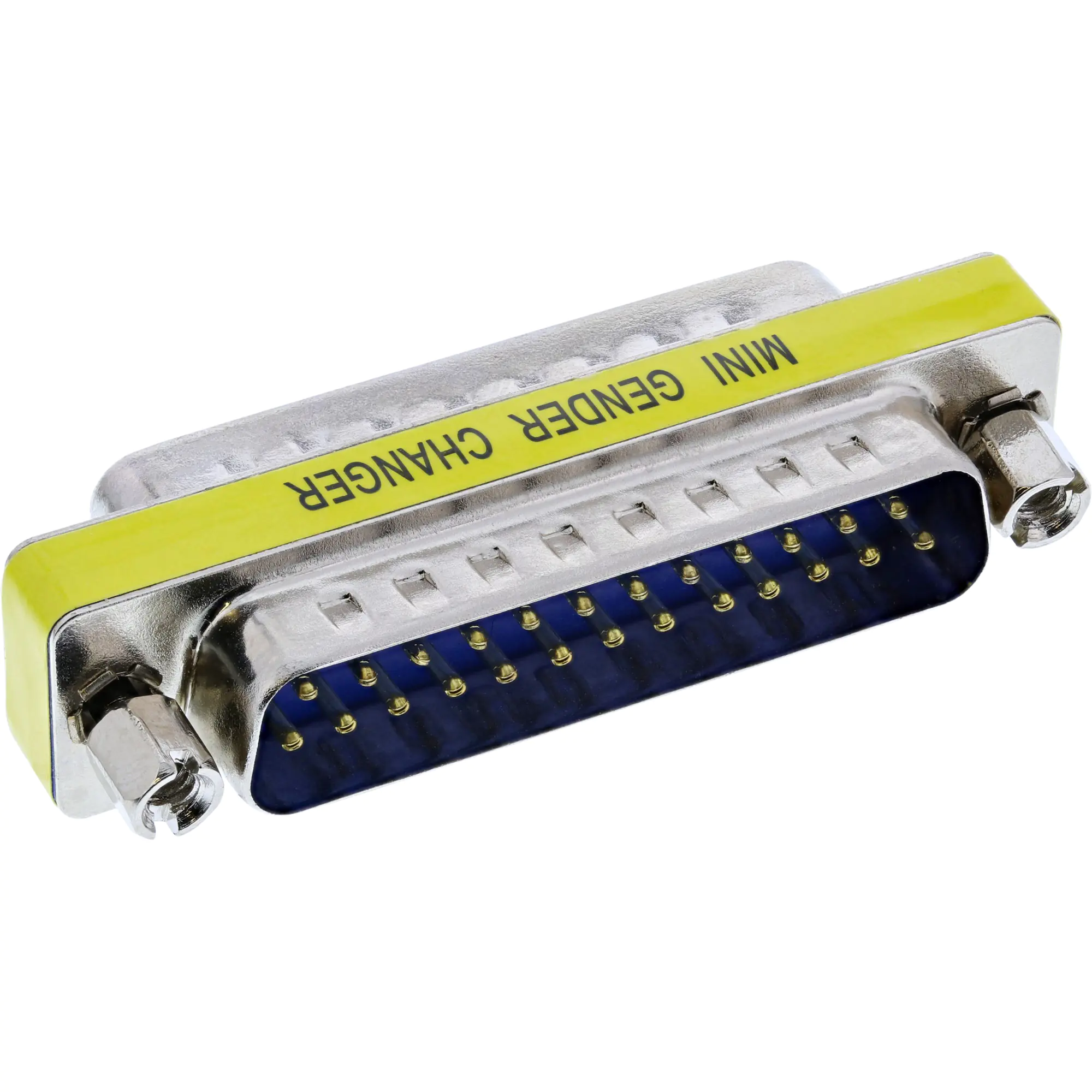 InLine - Serieller / paralleler Gender Changer - DB-25 (M) zu DB-25 (M) - Daumenschrauben